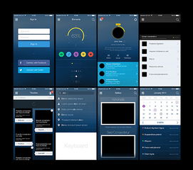 手機(jī)軟件界面設(shè)計(jì)ui交互圖片素材 高清psd模板下載 7.21mb 企業(yè)官網(wǎng)大全